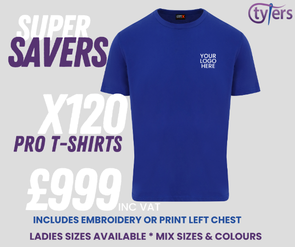 Super Savers 120 Tee's